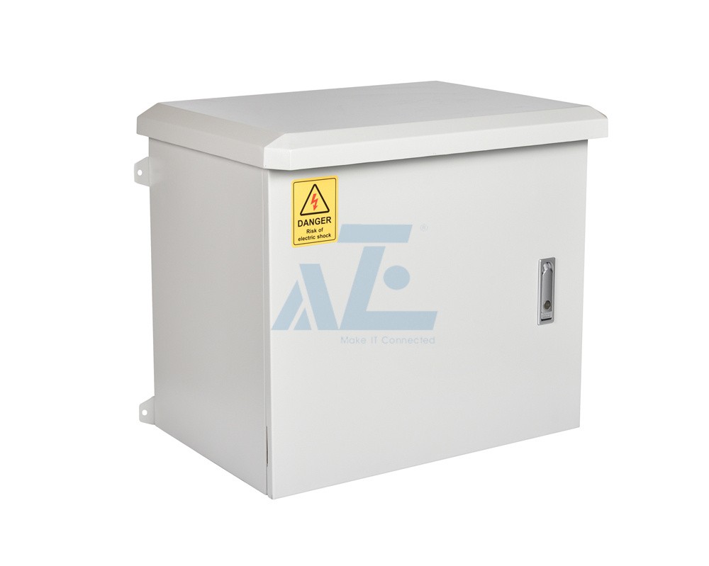 9U 600mm Wide x 600mm Deep IP65 Wall Mount Outdoor Cabinet | AZE